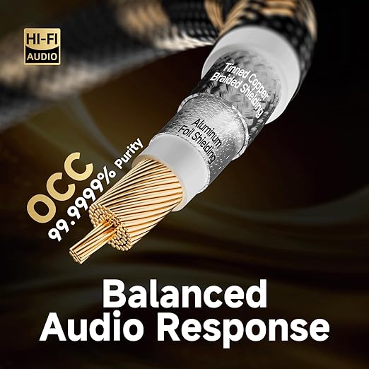 TODN HiFi Digital Coaxial Audio Cable