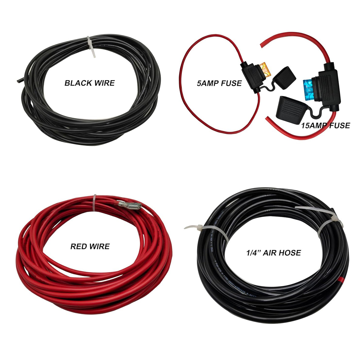 nysus in cab dual air gauge control kit, side view