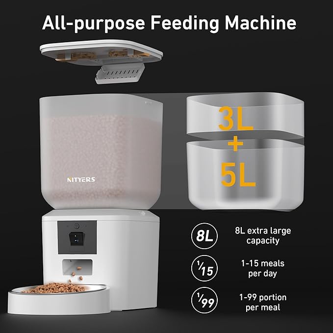Automatic Dog & Cat Feeder