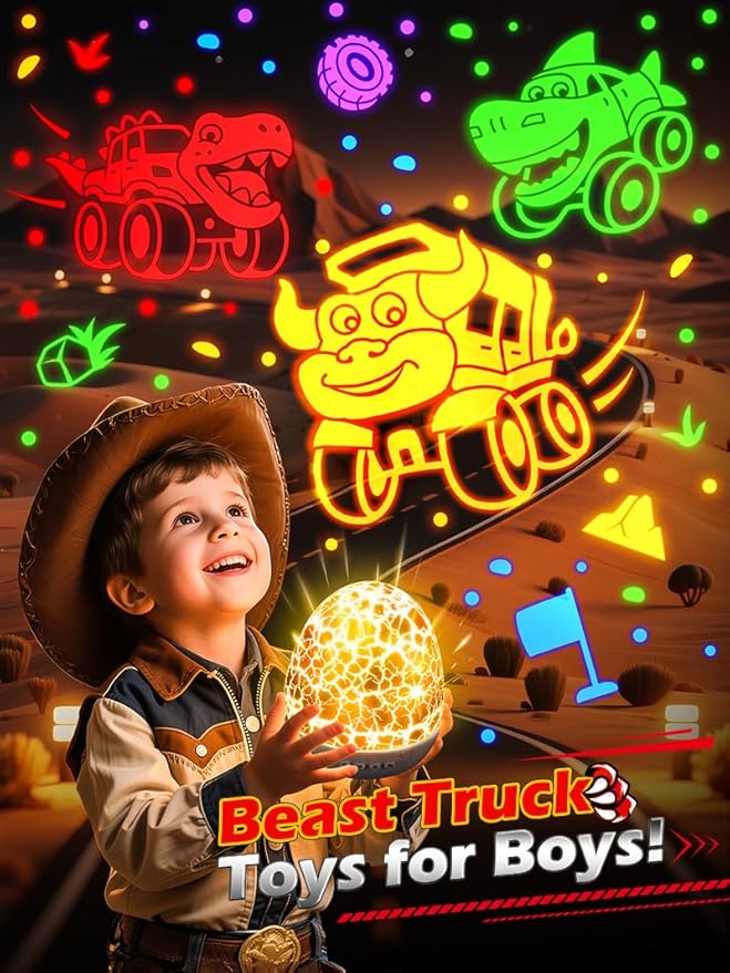 Beast Truck Dinosaur Toys Egg Night Light