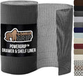GORILLA GRIP powerGRIP Drawer Shelf and Cabinet Liner, Thick Strong Hold