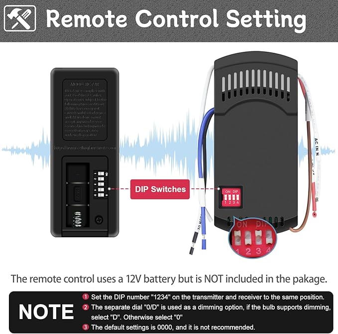 Universal Ceiling Fan Remote Control Kit, Hampton Bay Fan Remote Kit Replacement