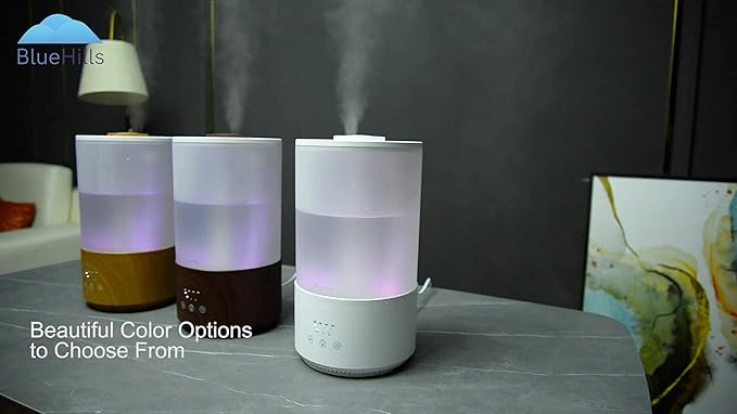BlueHills Premium 4000 ml Tall Essential Oil Diffuser 4L 4 Liter 50 Hour Run