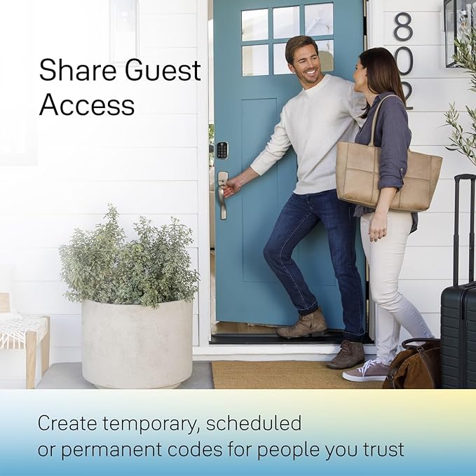 Yale Assure Lock 2 with Wi-Fi – Black Suede Smart Lock