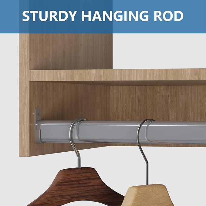 Modular Closet System, Wood Storage