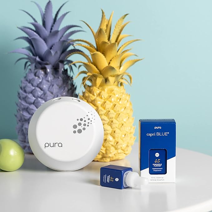 Capri Blue Pura Smart Home Plug-in Diffuser Refills – Includes 2 Capri Blue (Pack of 2)
