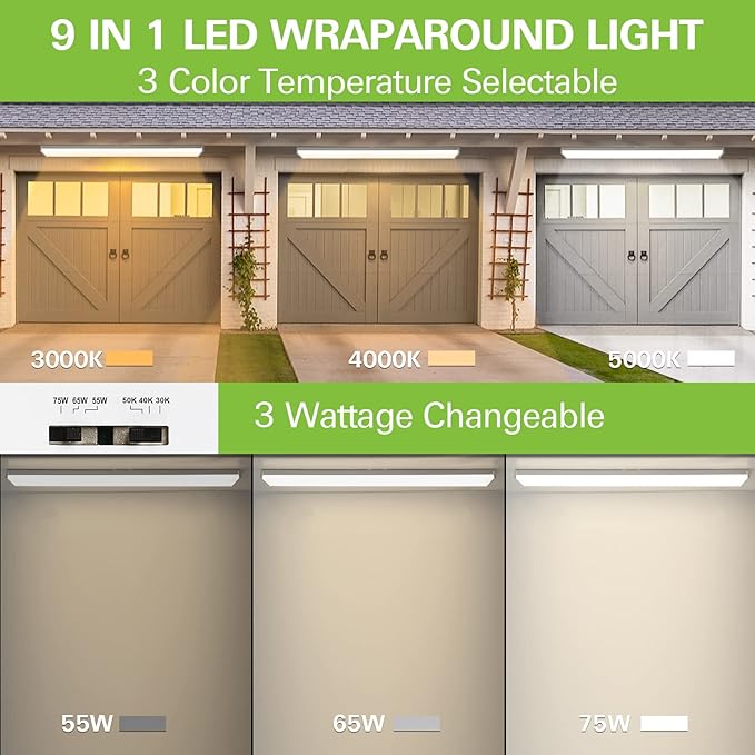 hykolity 4FT LED Wraparound Light