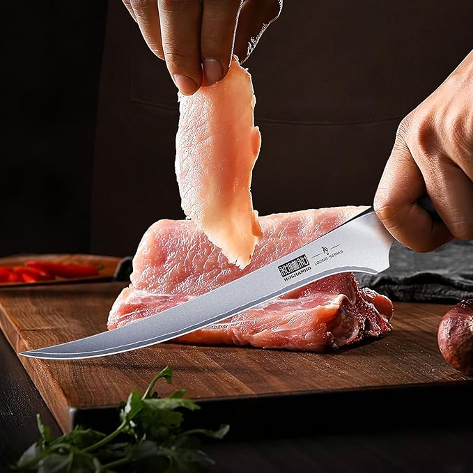 HOSHANHO Fillet Knife 9 Inch, Super Sharp Boning Knife in High Carbon Stainless