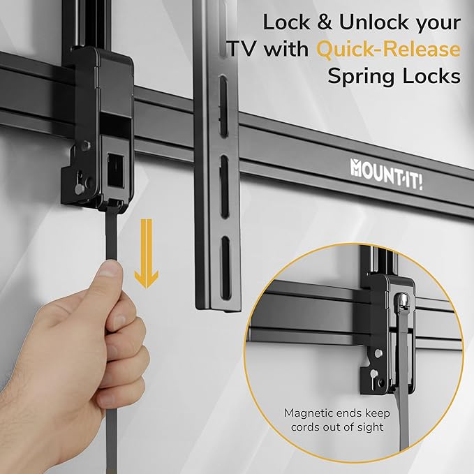 Mount-It! Advanced Extendable Tilt TV Wall Mount