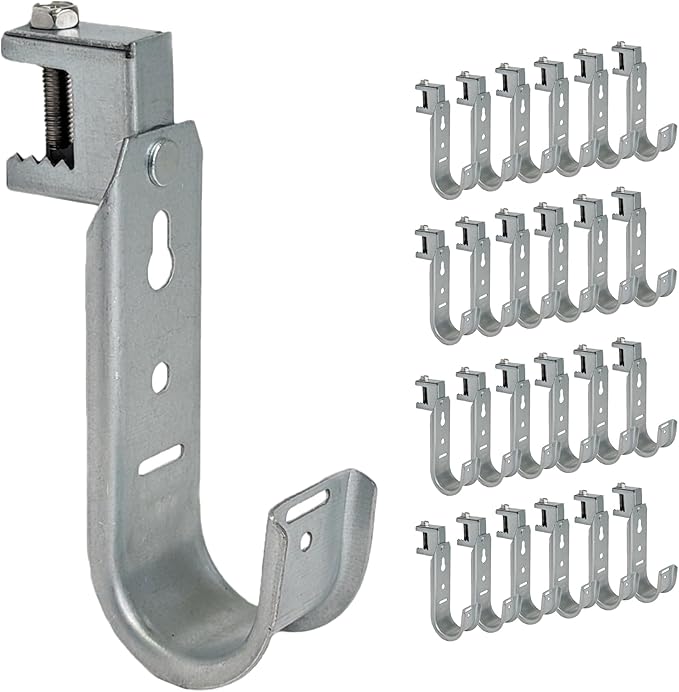 ICC Beam Clamp J Hook 1 5/16” Without Retainer Clip (25 Pack)