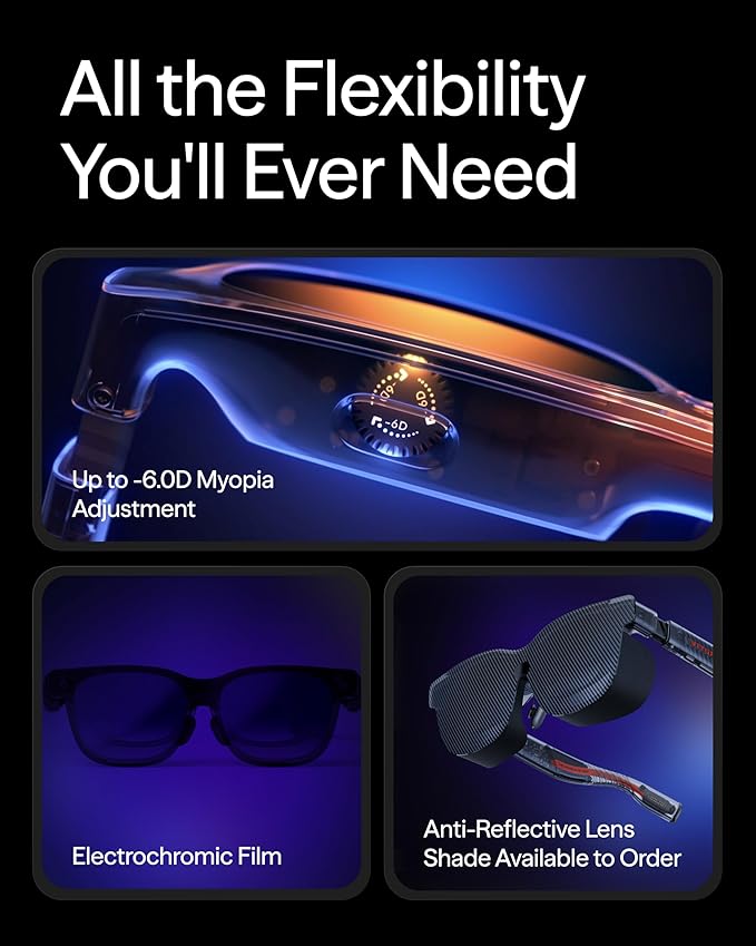 VITURE Luma XR Glasses — 146” 1200p Ultra Sharp Display, 1000 Nits, 50° FOV