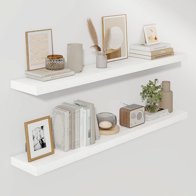 Fun Memories 55 Inch Floating Shelves (2-Pack)