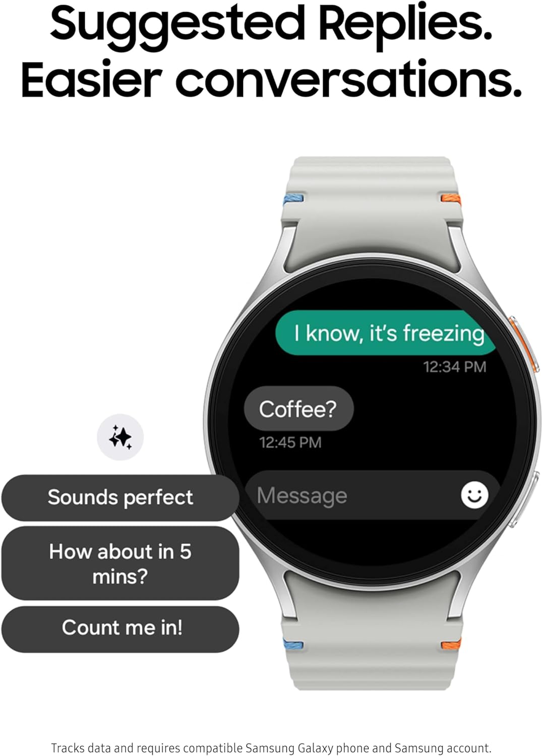 samsung galaxy watch 7 40mm bluetooth ai smartwatch showing dimensions