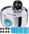 Cordless Cat Water Fountain Wireless: Battery Powered Pet Water Fountains