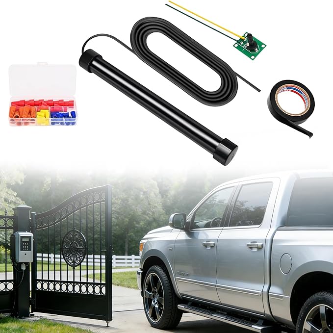 2026 Upgraded Vehicle Exit Sensor, Automatic Gate Opener Car Detector