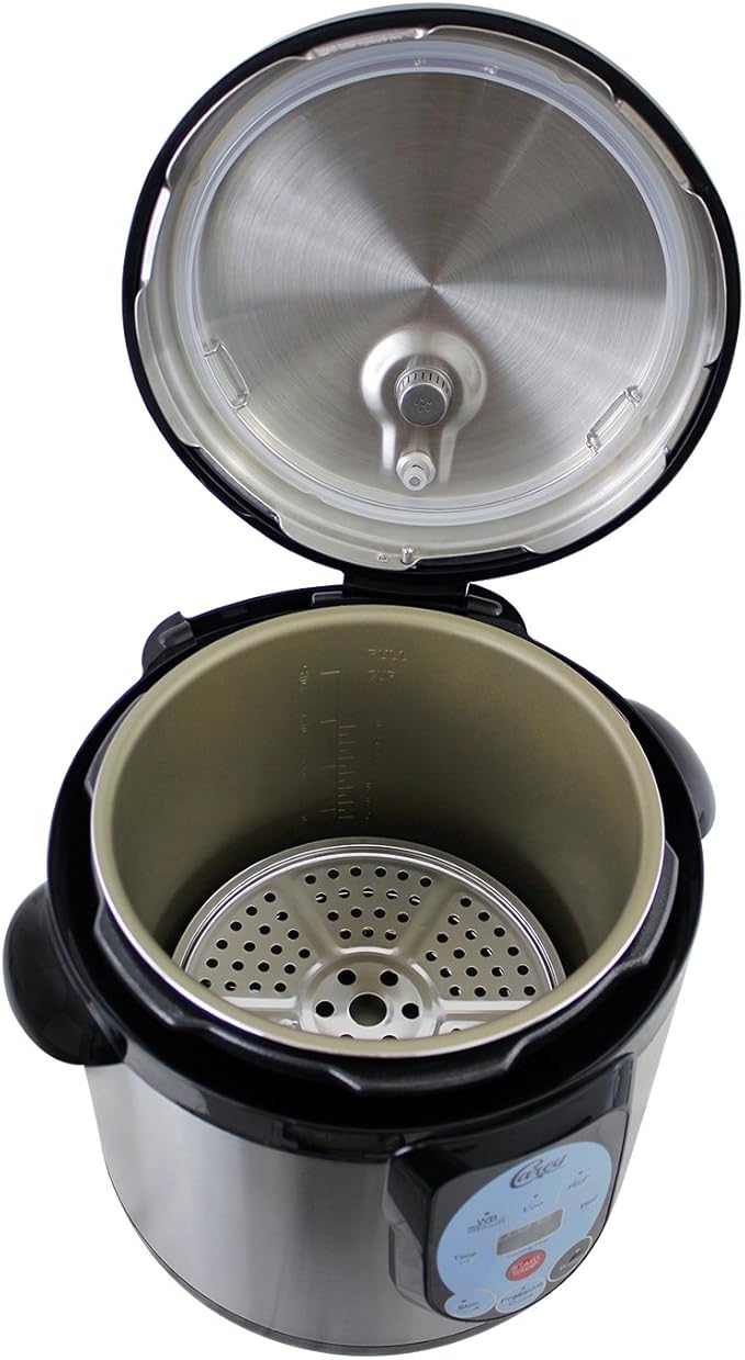CAREY DPC-9SS Smart Electric Pressure Cooker and Canner, Stainless Steel