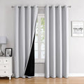ChrisDowa 100% Blackout Curtains