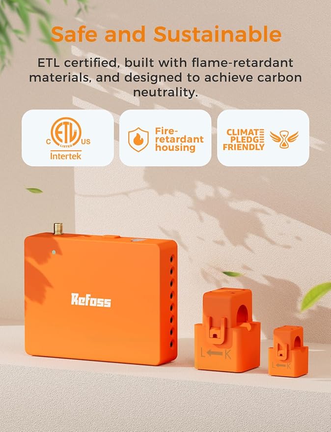 Smart Home Energy Monitor Supports Home Assistant, Real-Time Accurate Energy