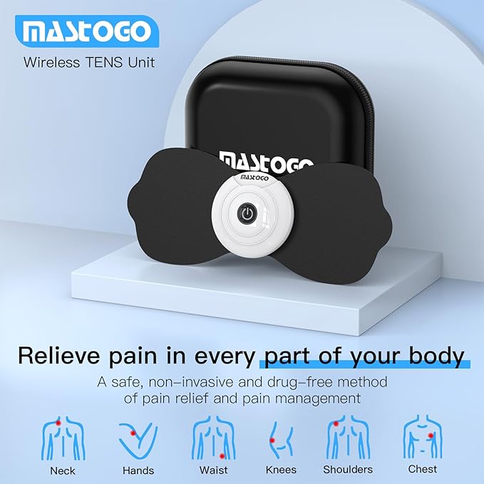 Wireless TENS & EMS Unit Back Pain Relief Massager