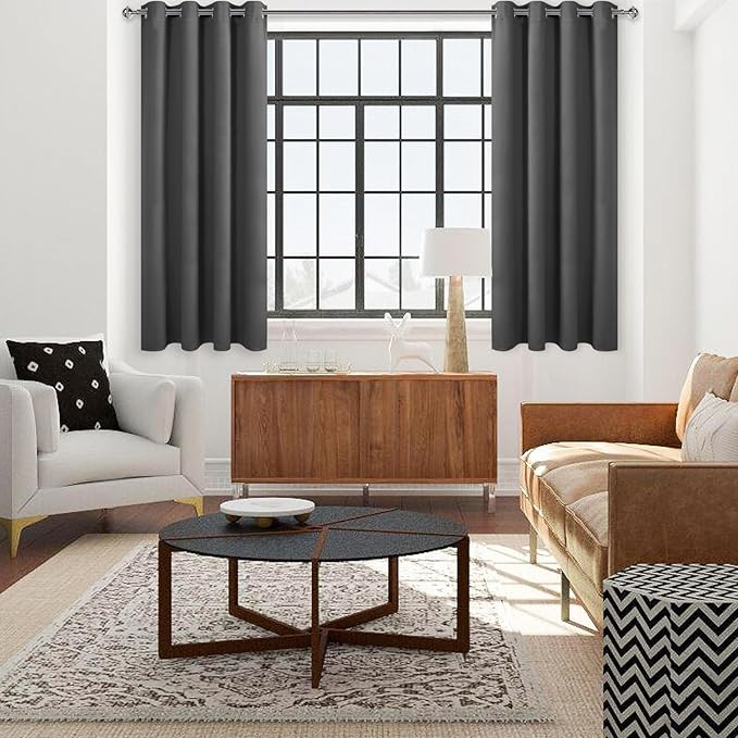 DWCN Blackout Curtains for Bedroom & Living Room, Thermal Room Darkening Drapes