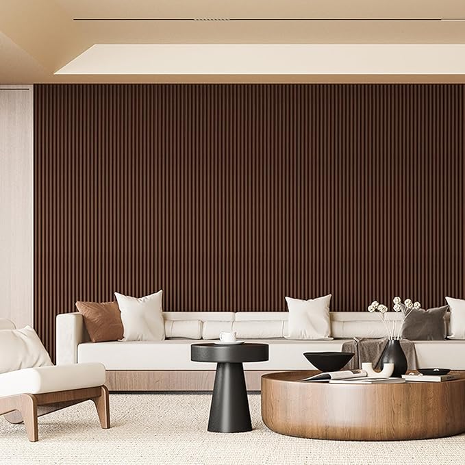 Art3d Fluted Wood Panel for Wall and Ceiling, Beaded Accent molding for Home