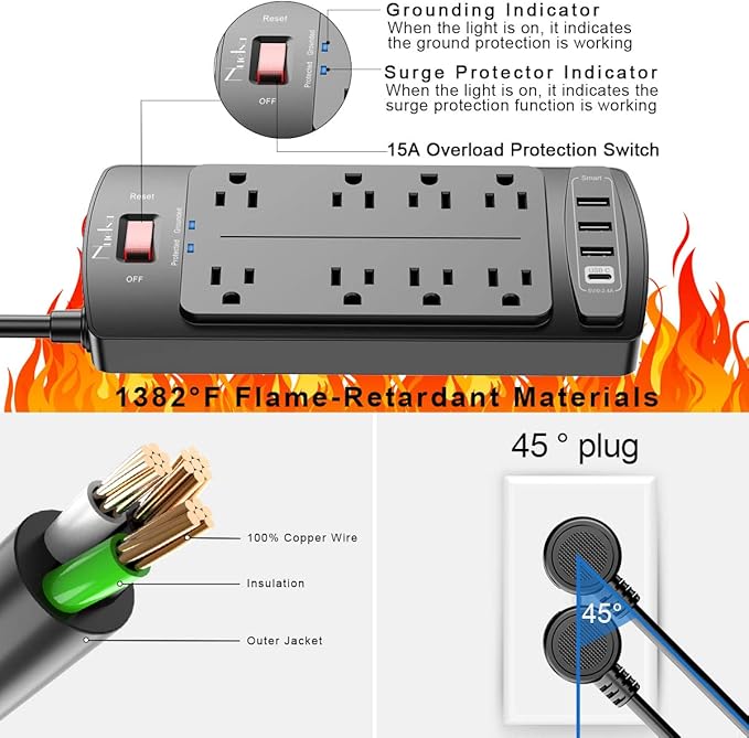 Surge Protector Power Strip
