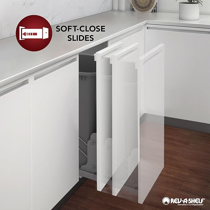 Rev-A-Shelf Double Pullout Trash Cans