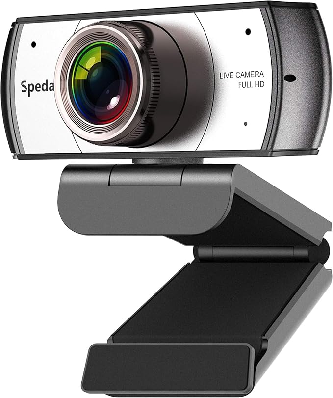 Wide Angle Webcam, 120 Degree Large View Spedal 920 Pro Video Conference Camera