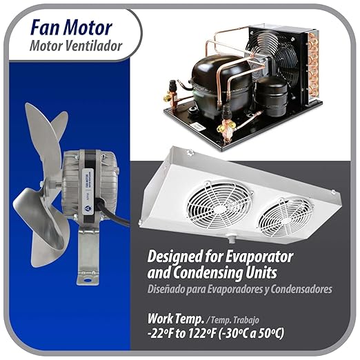 Appli Parts APFM-72E 7W refrigeration condenser and evaporator motor 220V 60Hz