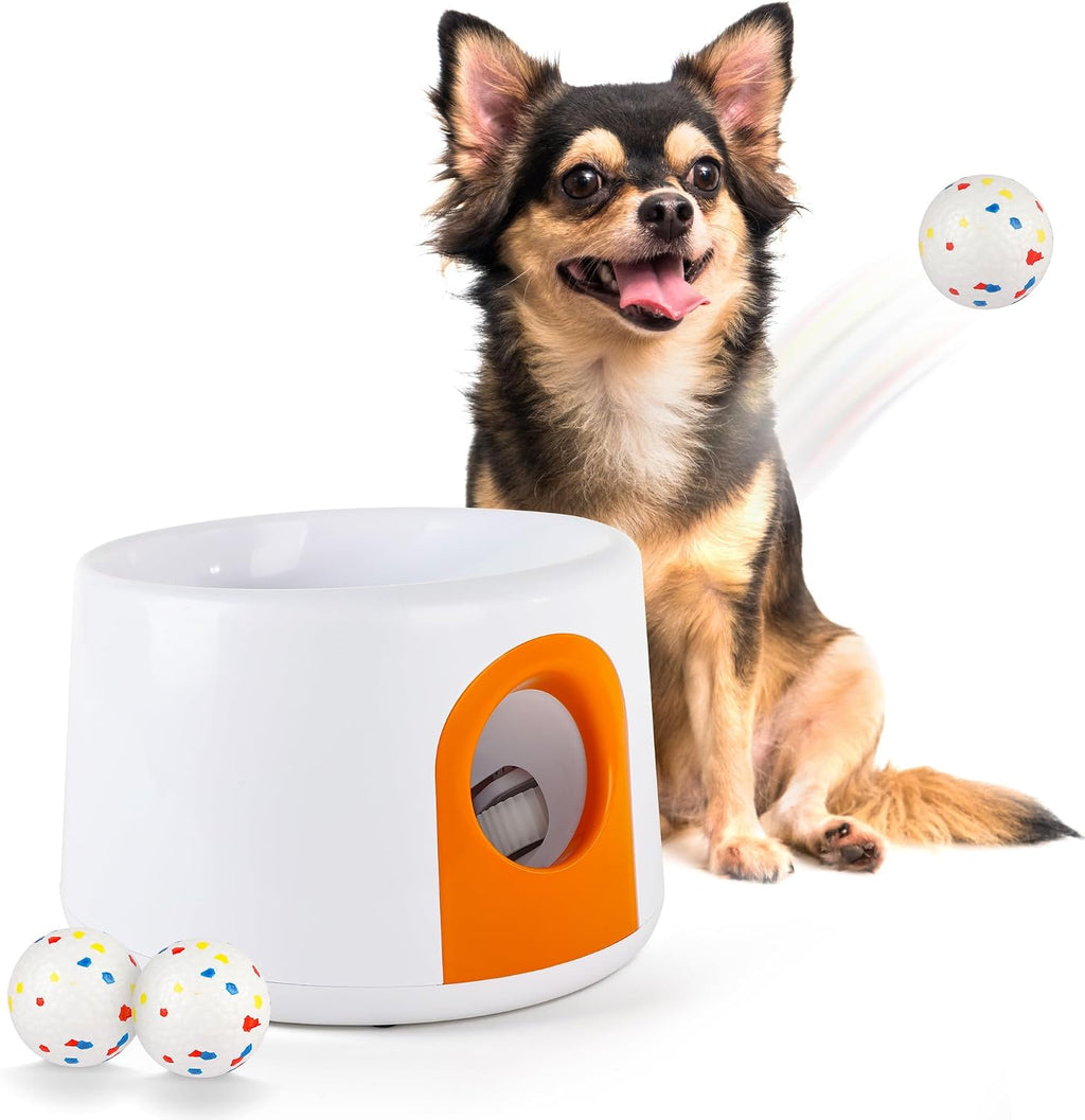 AFP Automatic Dog Ball Launcher for Small & Medium Dogs, Rechargeable