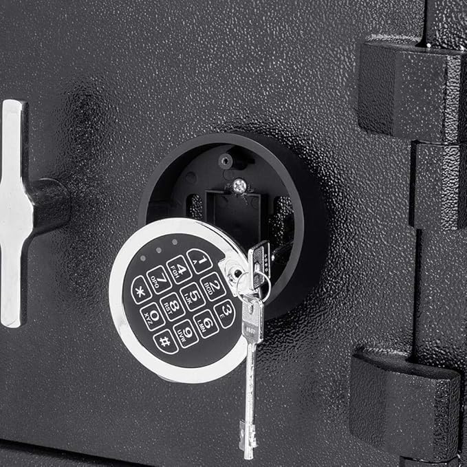 Barska AX13308 Rotary Hopper Digital Keypad Depository Drop Safe 1.15 Cubic Ft
