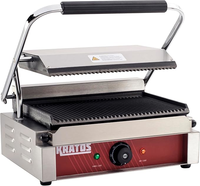Kratos Commercial Electric Panini Sandwich Grill