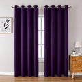 ChrisDowa Blackout Curtains 108 Inches Long 2 Panels Set