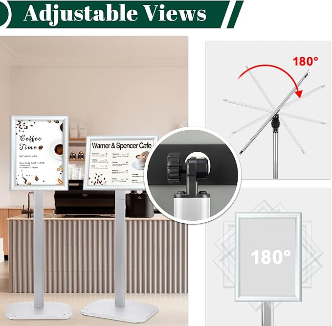 Heavy Duty Pedestal Sign Holder