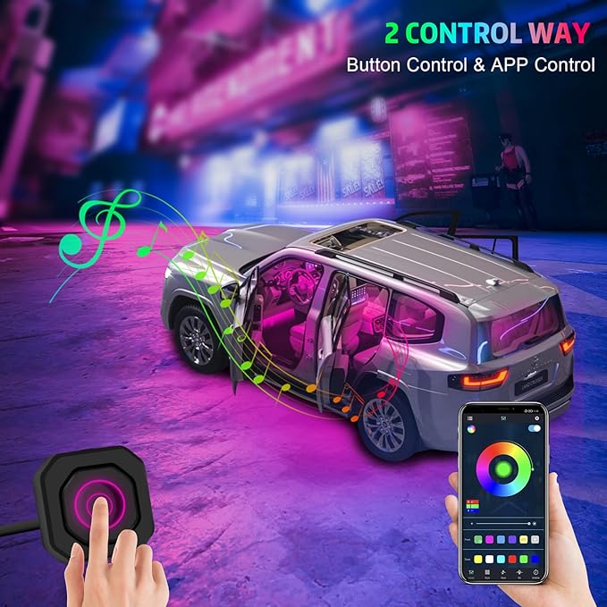 Acrylic Interior Car LED Strip Light