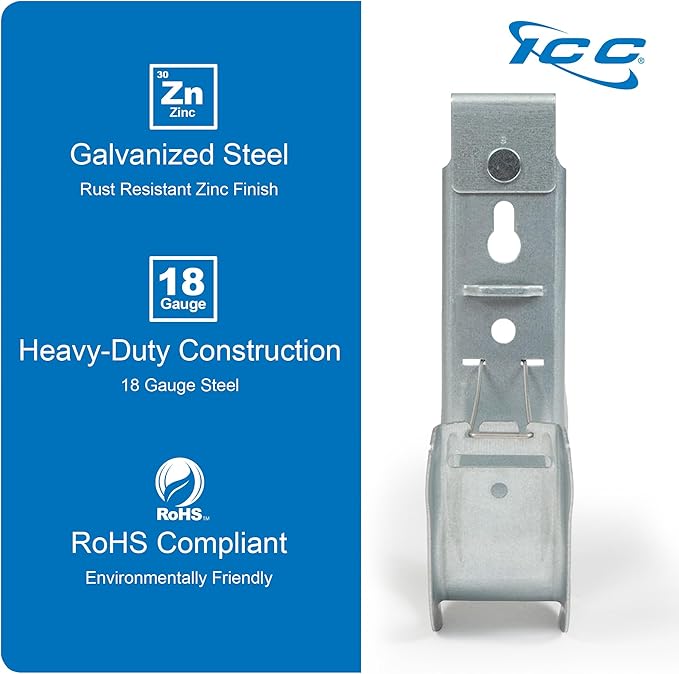 ICC Ceiling Mount J Hook 2” (25-Pack)