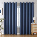 ChrisDowa Blackout Curtains 70 inches Wide