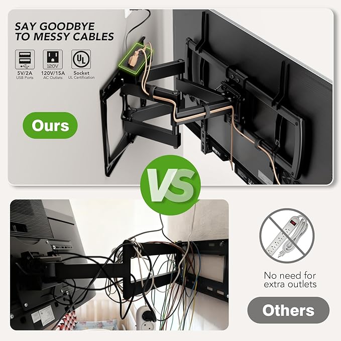 Full Motion TV Wall Mount Bracket