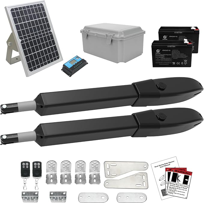 JUJIANG C026 Solar Gate Opener