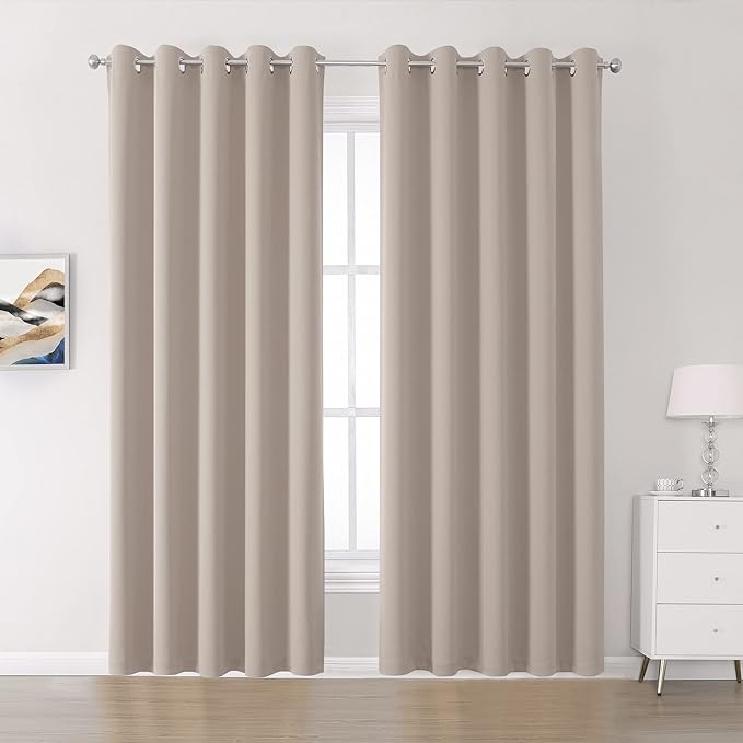 DUALIFE Curtains 96 Inches Long