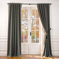 Lazzzy Velvet Blackout Curtains Thermal Insulated Room Window Drapes Super Soft