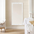 Tanmicoshomy 24 x 47 Inch White Rectangle Wall Mirror, Rectangular Mirrors