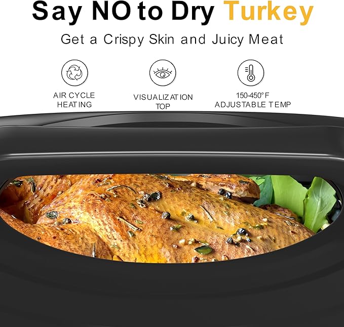 Sunvivi Roaster Oven, Electric Roaster Oven