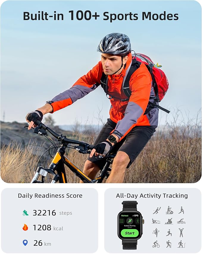 Parsonver Built-in GPS Smart Watch