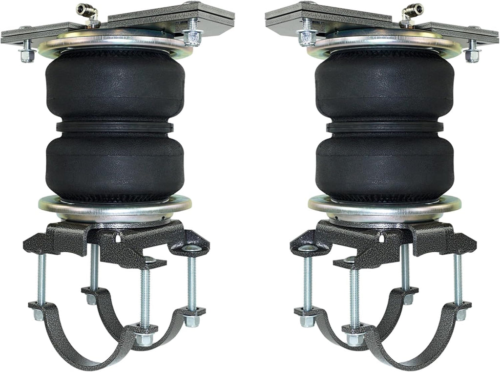 pacbrake hp10002 alpha hd rear air suspension kit shown in use