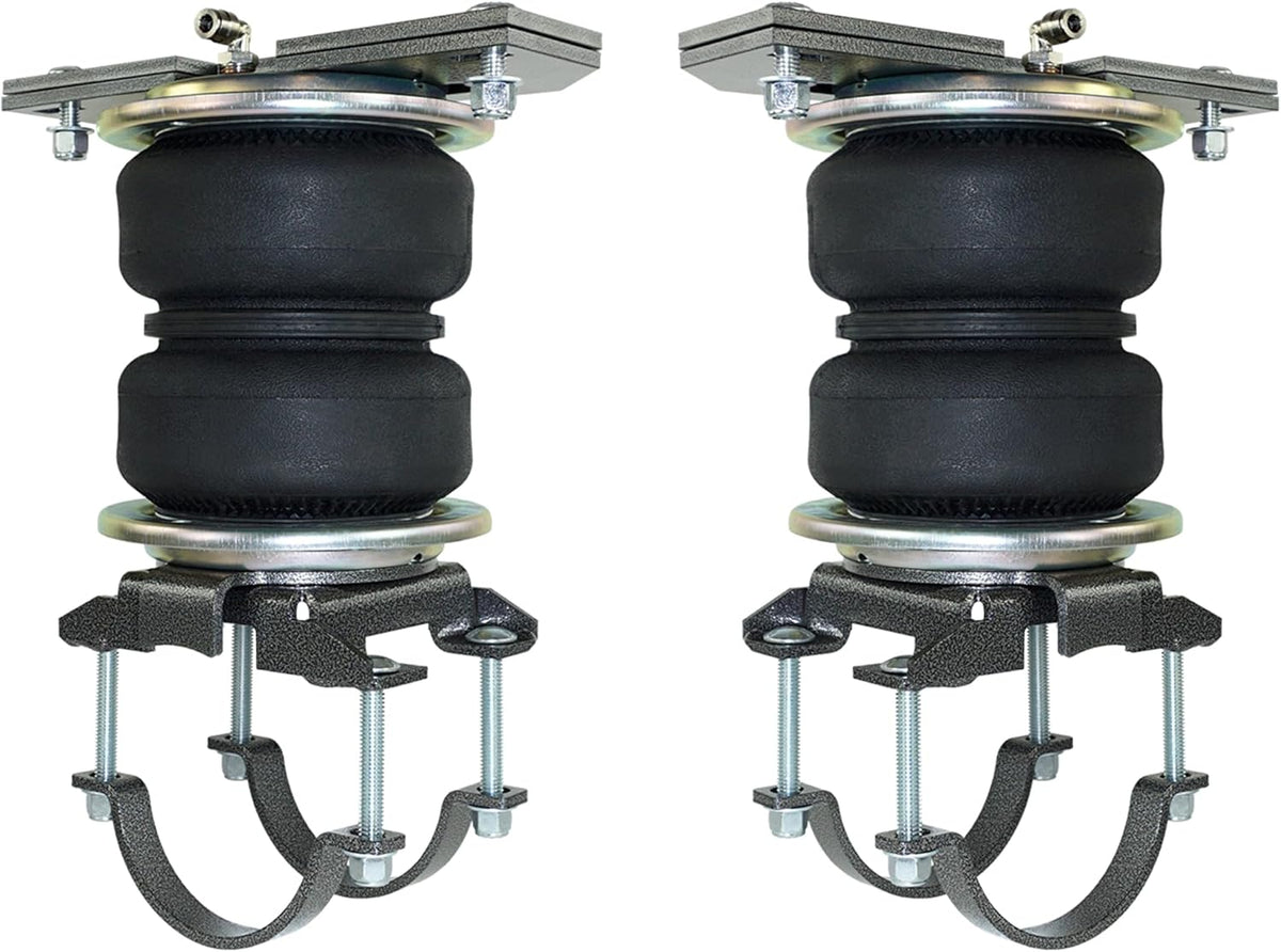 pacbrake hp10002 alpha hd rear air suspension kit shown in use