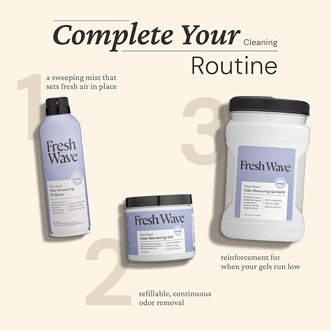 Fresh Wave Lavender Odor Removing Gel Refill, 63 oz.