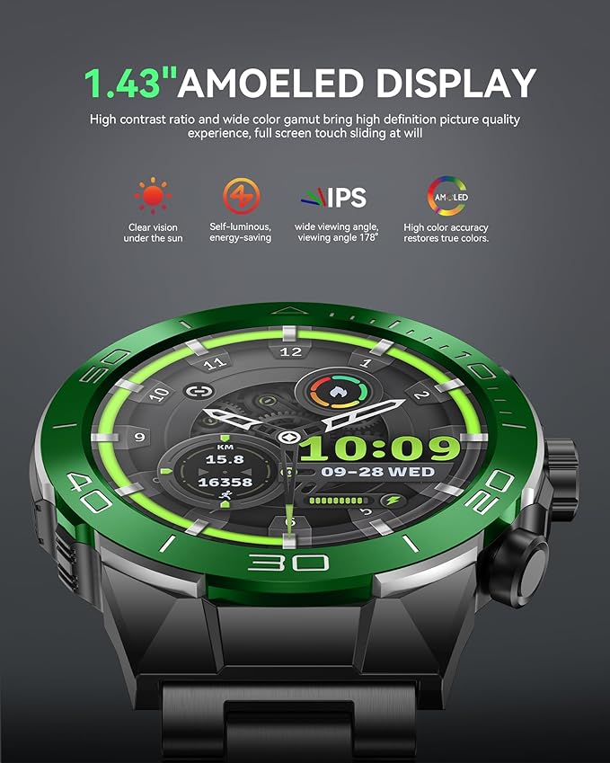 SOUYIE Men's Luxury Smart Watch