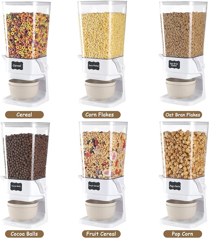 Cereal Dispenser Countertop (2 Pack)