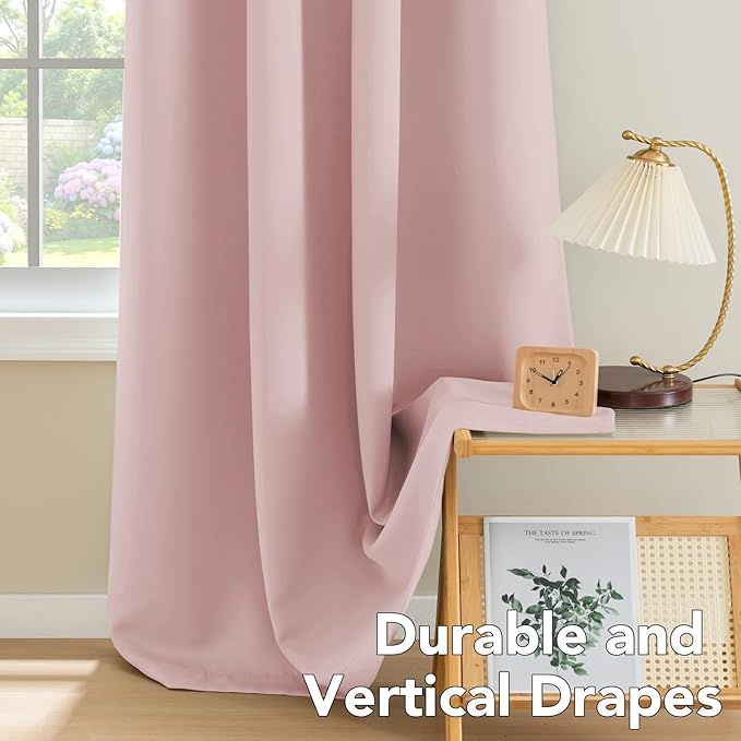 H.VERSAILTEX Blackout Curtains 84 inches Long